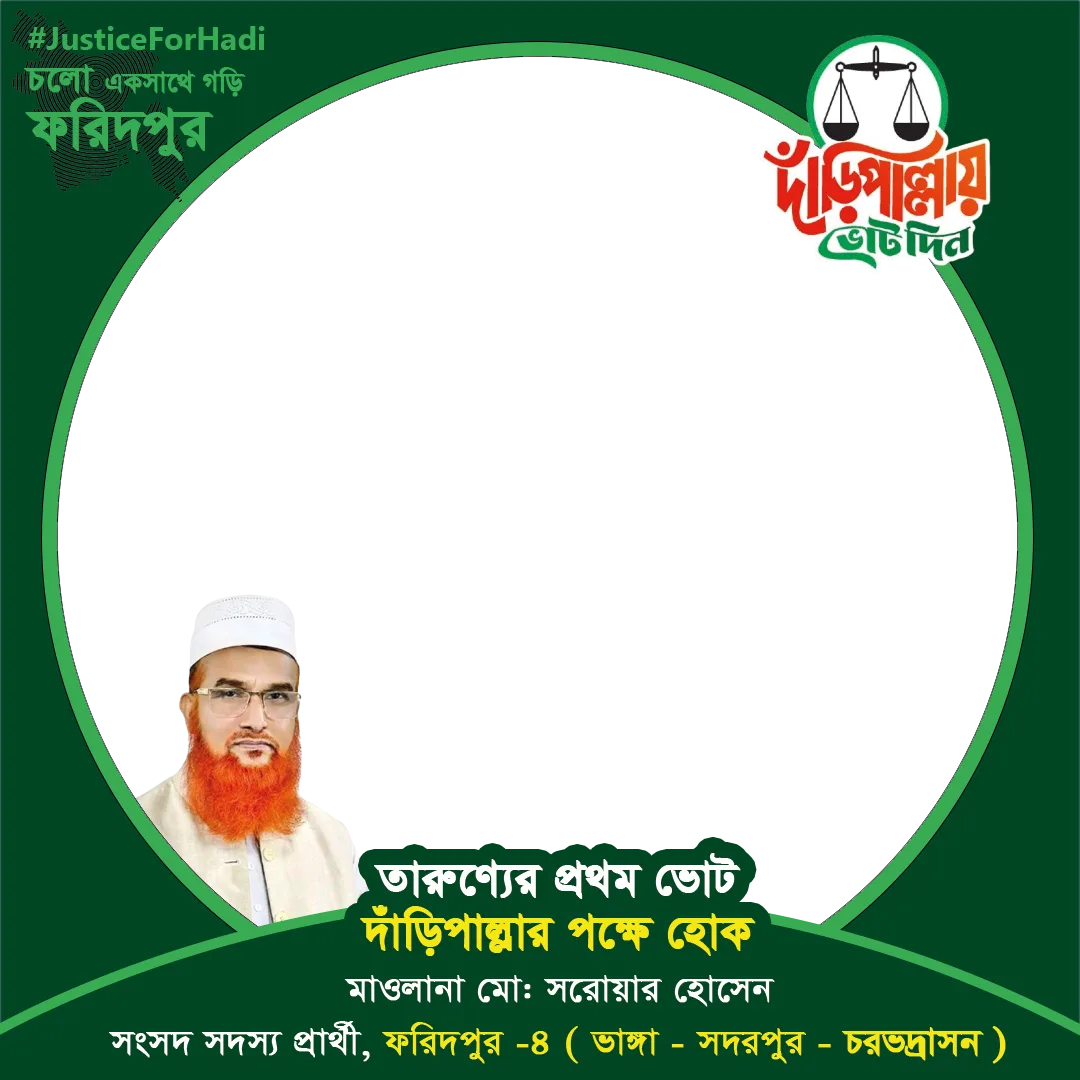 মাওলানা মো: সরোয়ার হোষেন - Photo Frame