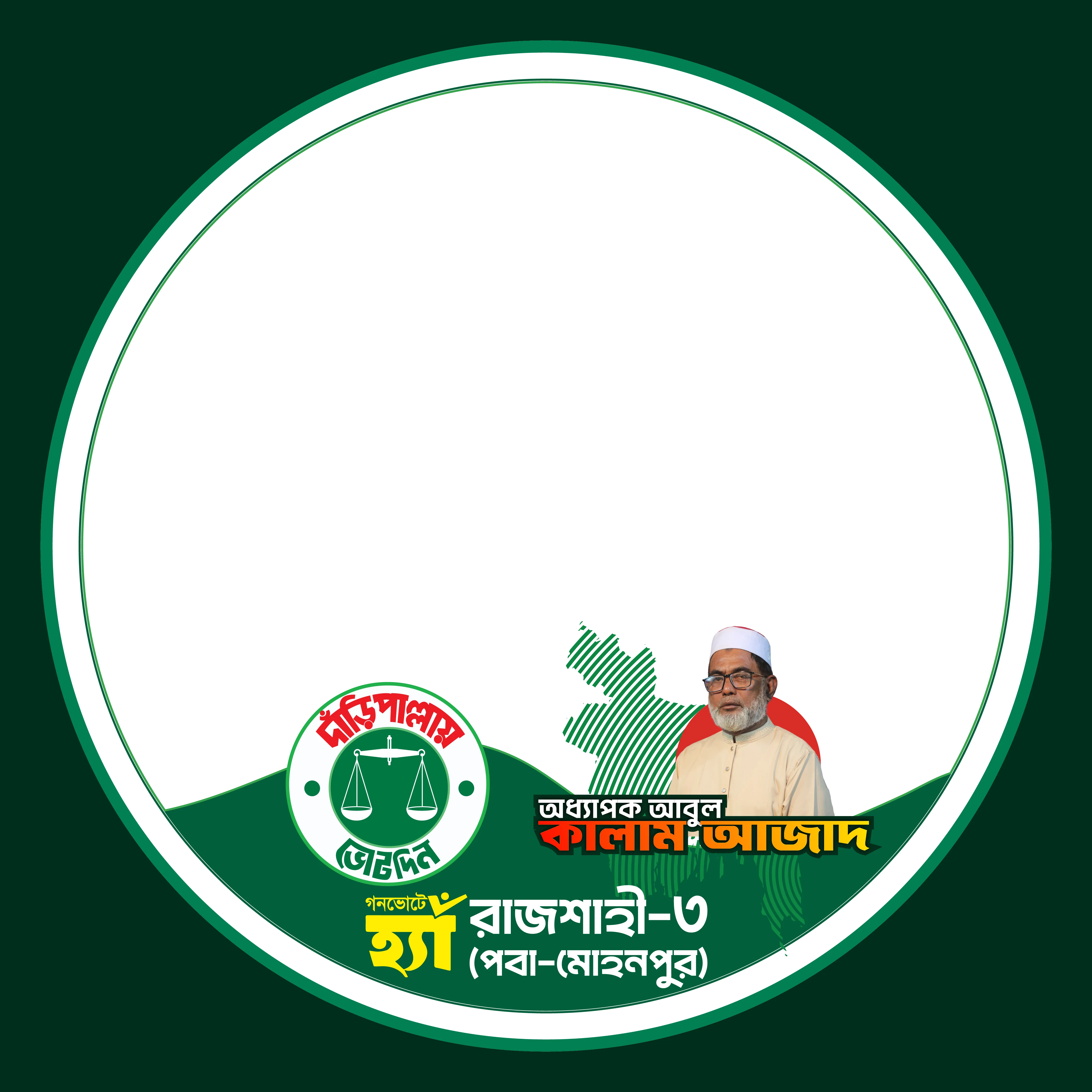 আবুল কালাম আজাদ - Photo Frame